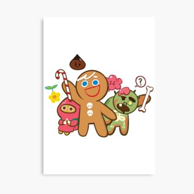 Cookie Run Kingdom Poster Official Cookie Run Kingdom Merch