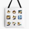 Wizard Cookie! Cookie Run Kingdom Sticker Pack Tote Bag Official Cookie Run Kingdom Merch