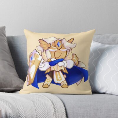 Cookie Run Kingdom Madeleine Cookie Throw Pillow Official Cookie Run Kingdom Merch