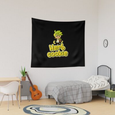 Herb Cookie - Cookie Run Kingdom Tapestry Official Cookie Run Kingdom Merch