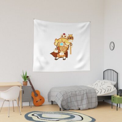 Custard Cookie - Cookie Run Kingdom Tapestry Official Cookie Run Kingdom Merch